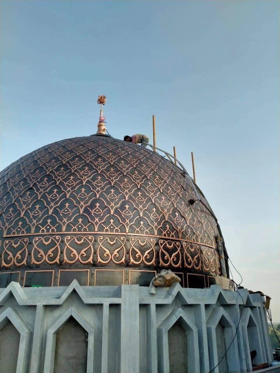 cara merawat kubah kuningan