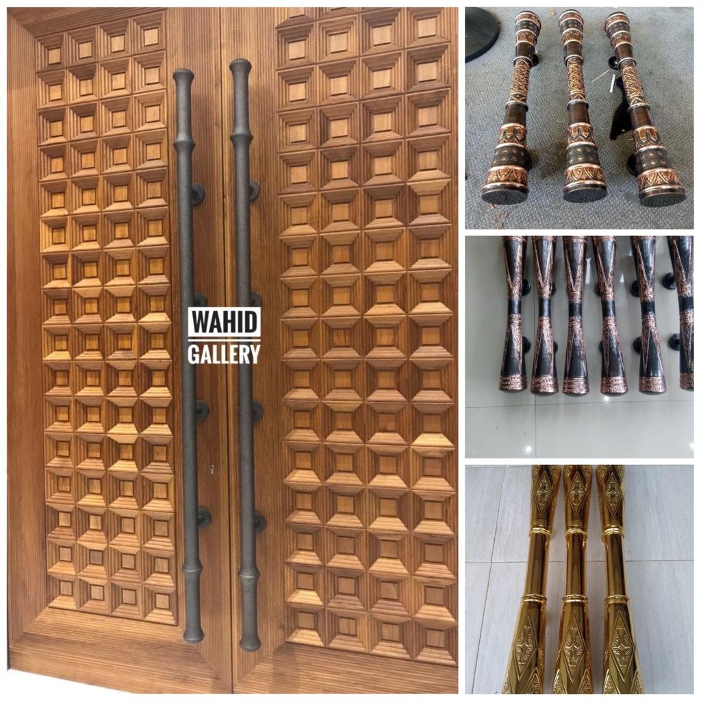 Handle Pintu Tembaga Kuningan