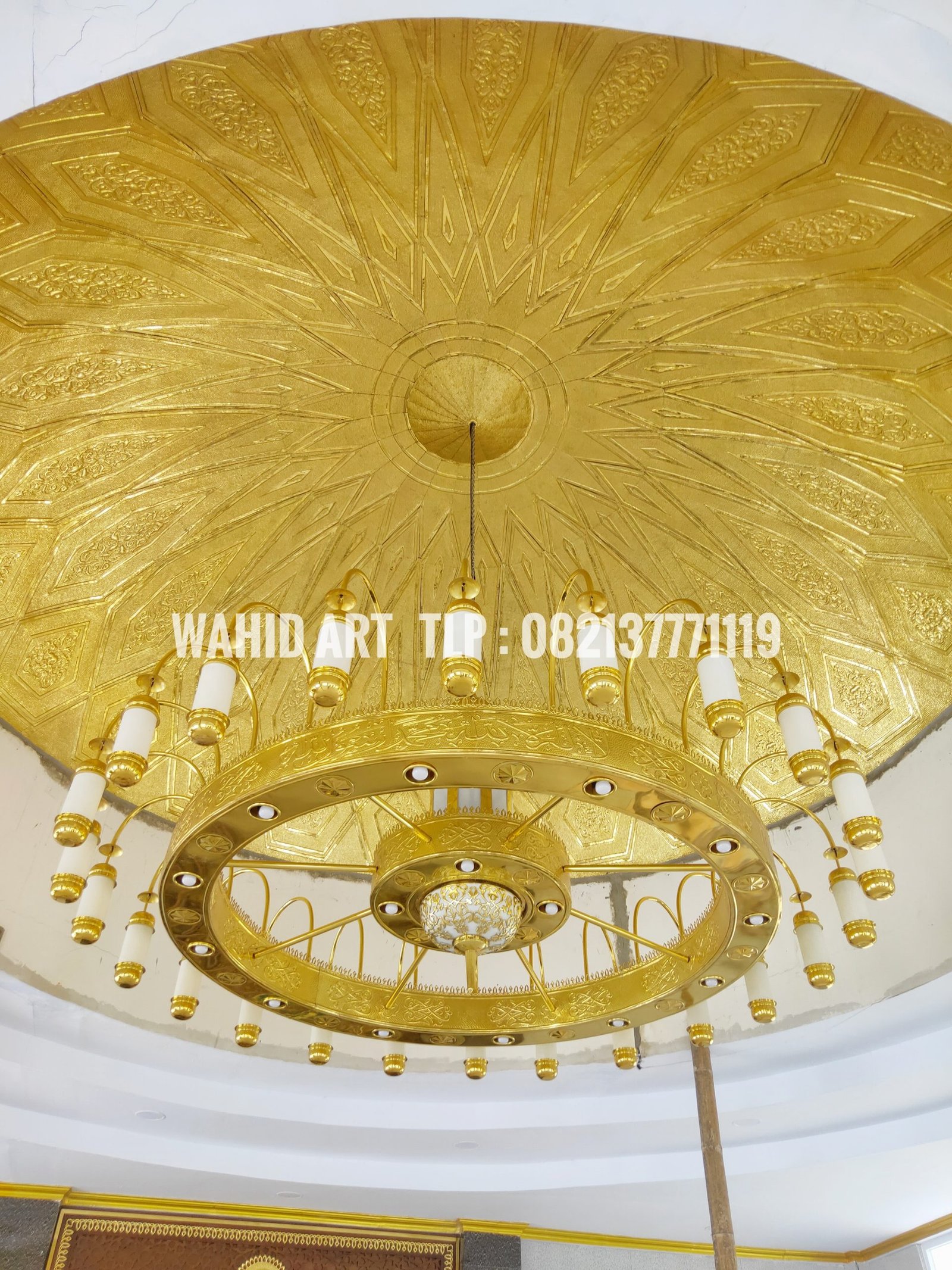 lampu hias masjid nabawi