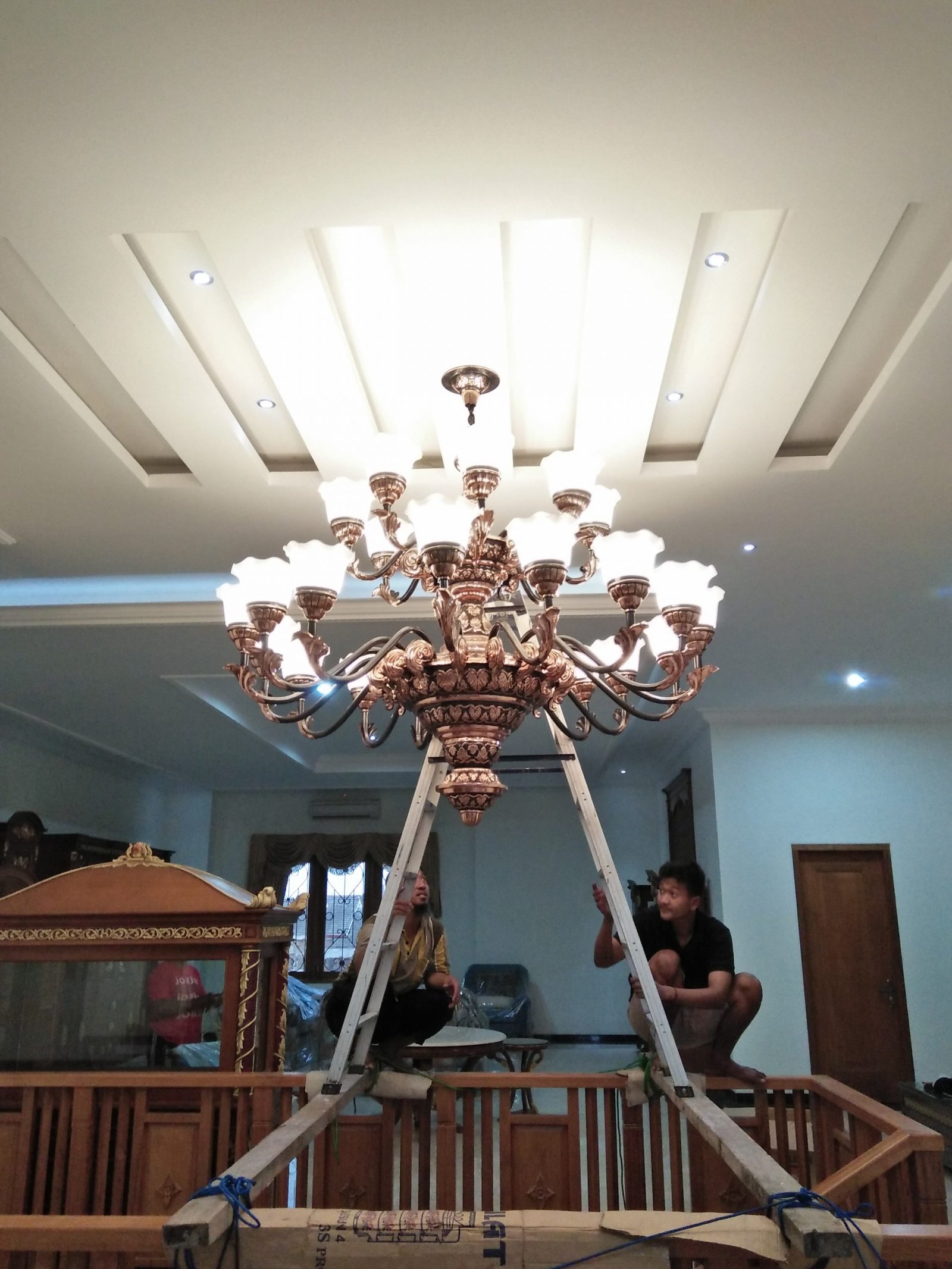 Lampu robyong masjid