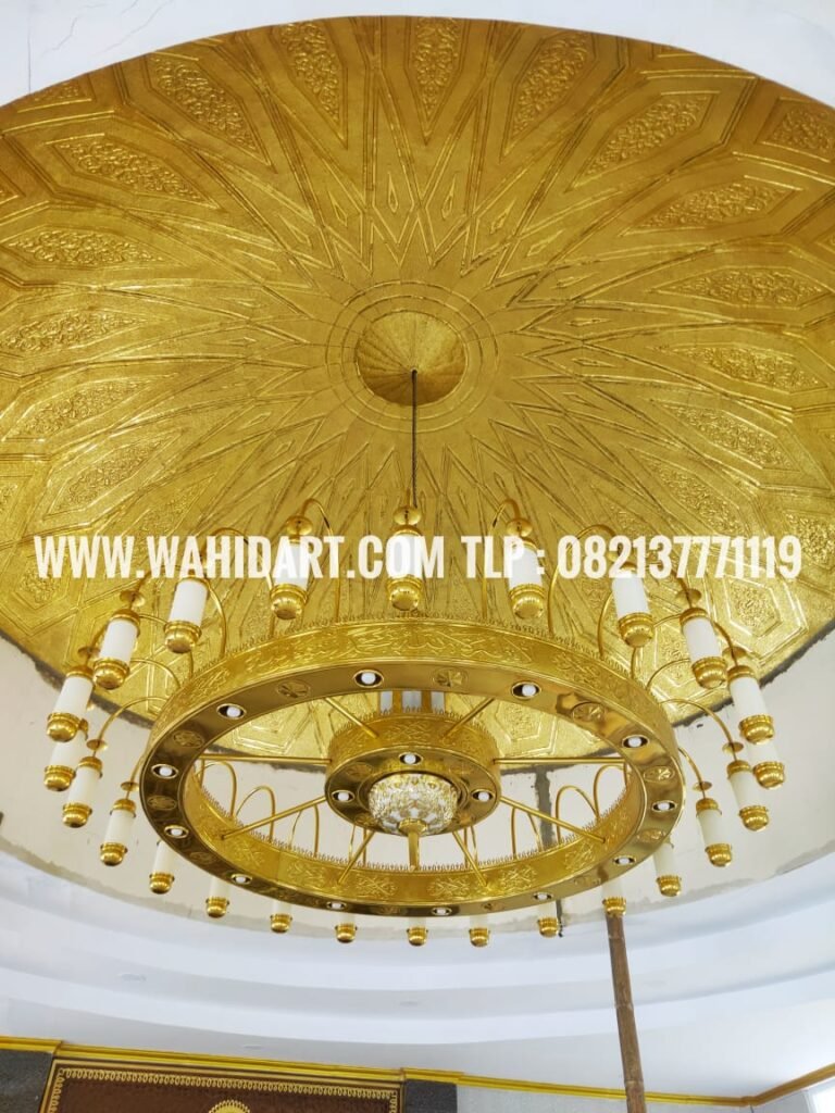 kerajinan lampu hias masjid