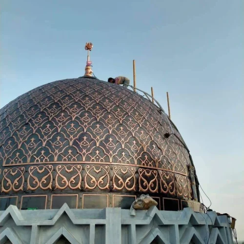 cara merawat kubah kuningan