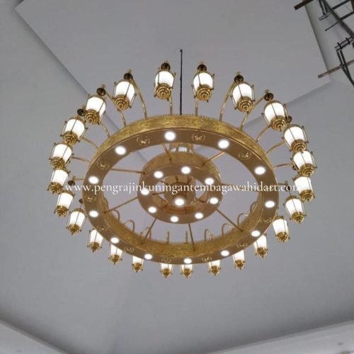 ukuran lampu gantung masjid